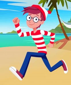 Wheres Waldo Character Diamond Paintings