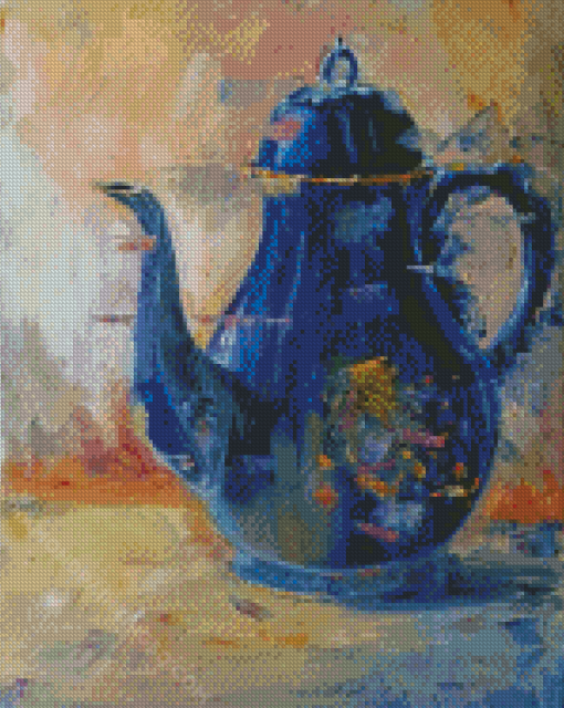 Abstract Teapot Diamond Paintings