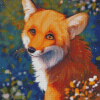 Adorable Fox Diamond Paintings