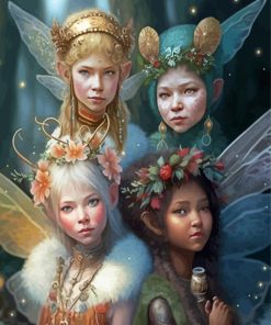 Aesthetic Fairy Angels Diamond Paintings