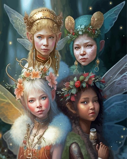 New Fairy Angels - 5D Diamond painting cross stitch– Diamond Paintings Store