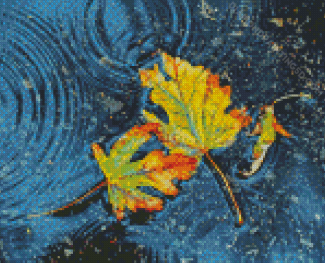 Aesthetic Maple In The Rain Diamond Paintings
