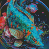 Aesthetic Tropical Fish Diamond Paintings