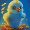 Chick in a Cup Diamond Paintings