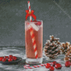 Christmas Cocktail Drink Diamond Paintings