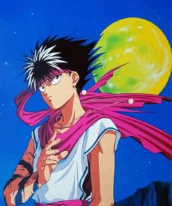 Cool Hiei Anime Diamond Paintings