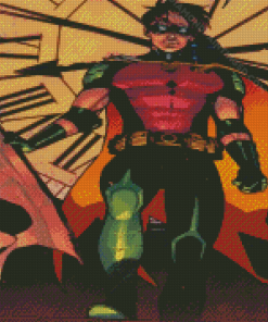 Damian Wayne Batman The Brave and The Bold Diamond Paintings