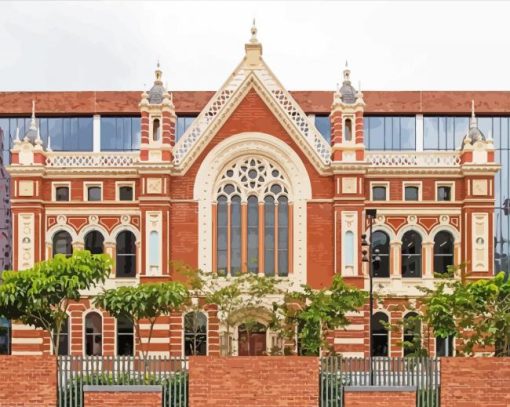 Dulwich College Building Diamond Paintings