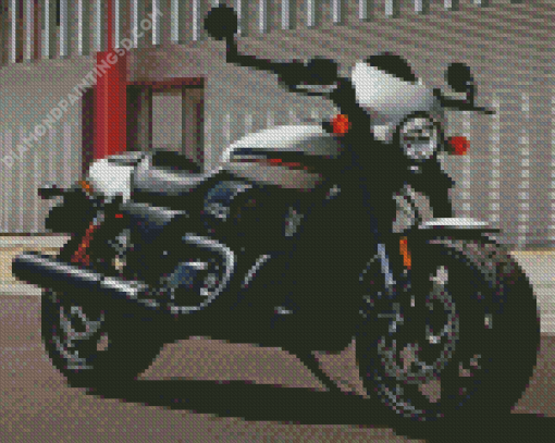 Harley Davidson Street Rod Diamond Paintings