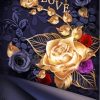 Love And Flowers Diamond Paintings