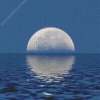 Moon Over Sea Art Diamond Paintings