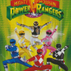 Power Rangers Mighty Morphin Poster Diamond Paintings
