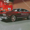 Red 68 Chevelle Diamond Paintings