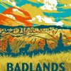 Badlands National Park Black Hills Poster Diamond Paintings