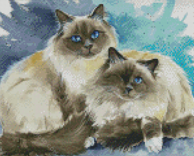 Birman Cats Diamond Paintings