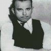 Black And White John Dillinger Diamond Paintings