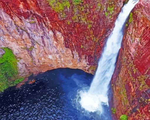 Kakadu National Park Waterfall Diamond Paintings