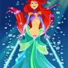 Modern Disney Princess Ariel Mermaid Diamond Paintings