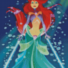 Modern Disney Princess Ariel Mermaid Diamond Paintings