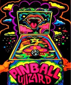 Pinball Game Diamond Paintings