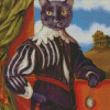 Renaissance Cat Diamond Paintings