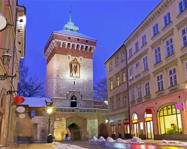 St Florians Gate Poland Diamond Paintings