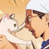 Tatsu And His Cat Diamond Paintings