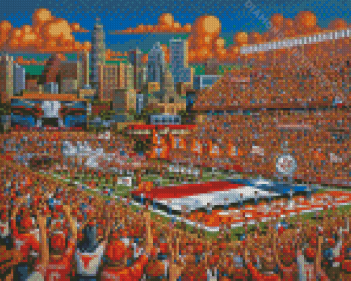 Texas Longhorns Football Folk Art Diamond Paintings