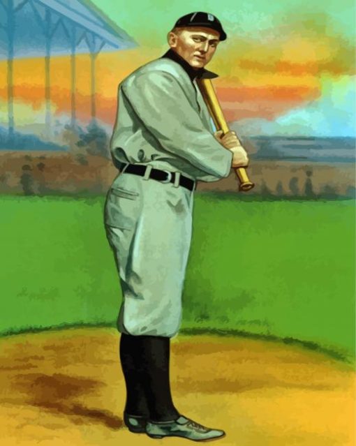 The Baseball Player Ty Cobb Diamond Paintings