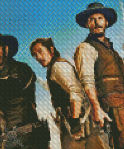 The Magnificent Seven Characters Diamond Paintings