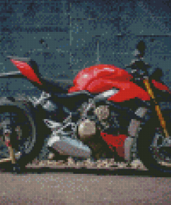 The Streetfighter V4 Motorcycle Diamond Paintings