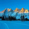 Tonquin Valley Canada Winter Diamond Paintings