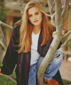 Young American Actress Alicia Silverstone Diamond Paintings