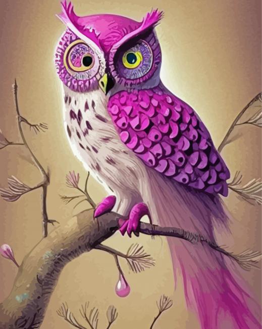 Owl Diamond Painting Kit