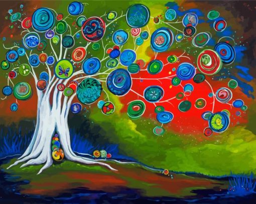 Magic Tree Diamond Paintings