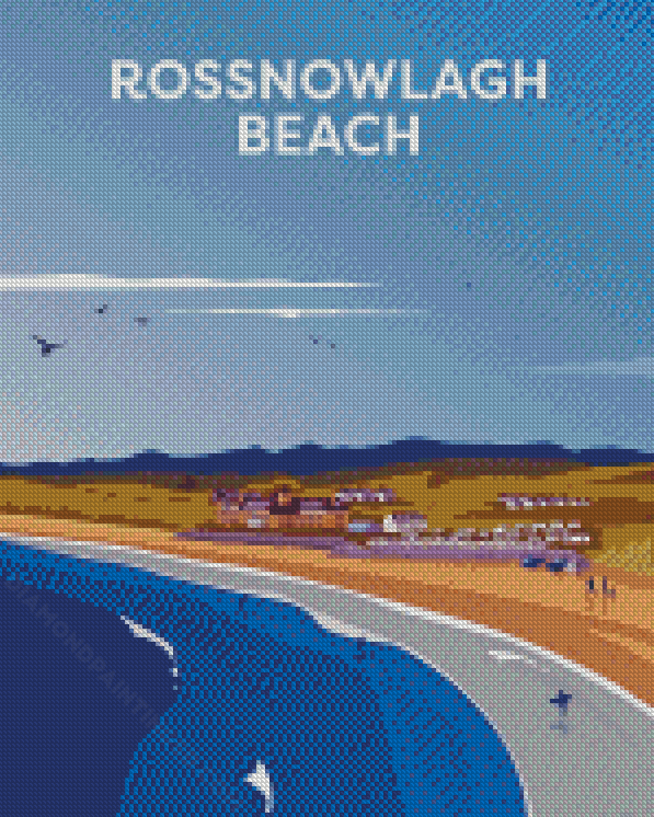 Rossnowlagh Beach Poster Diamond Paintings