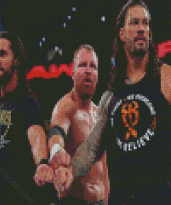 The Shield WWE Diamond Paintings