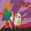 Adventure Time Fionna And Cake Animation Diamond Paintings