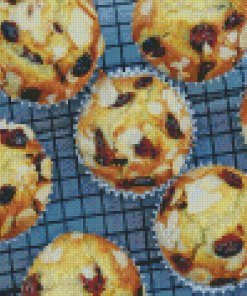 Almond Muffins Diamond Paintings