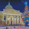 Christmas Kazan Cathedral Diamond Paintings
