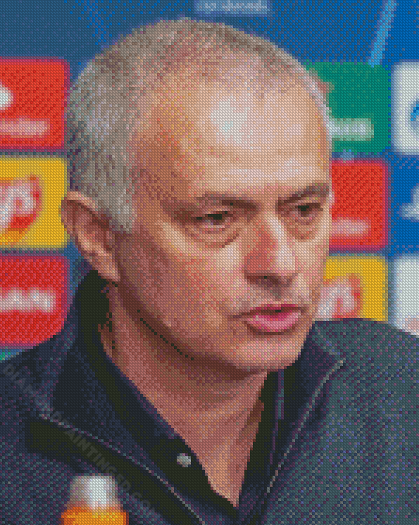 Jose Mourinho Football Coach Diamond Paintings