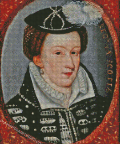 Mary Queen Of Scots Portrait Diamond Paintings