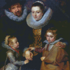 Peter Paul Rubens Family Jan Brueghel Diamond Paintings