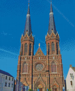 Saint Joseph Church Tilburg Diamond Paintings