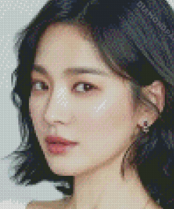 Song Hye Kyo With Short Hair Diamond Paintings