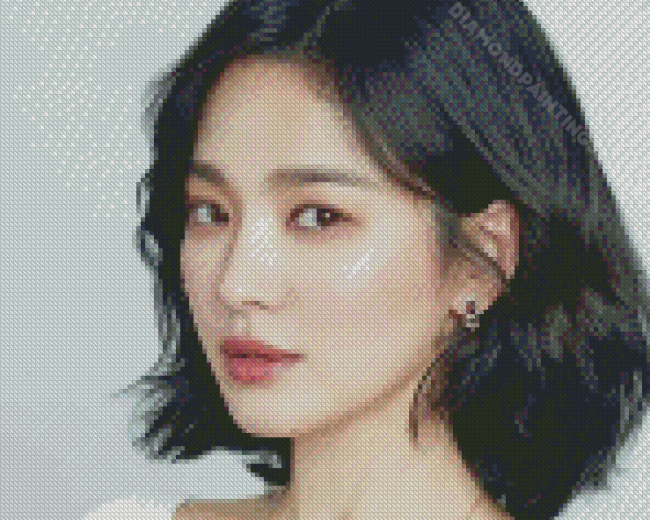 Song Hye Kyo With Short Hair Diamond Paintings