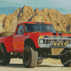 Aesthetic Red Ford F100 Diamond Paintings