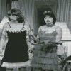 Black And White Laverne And Shirley Diamond Paintings