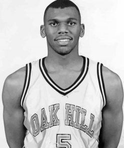 Black And White Jerry Stackhouse Diamond Paintings