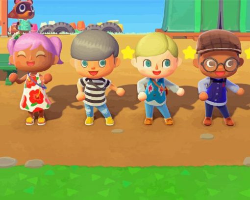 Cool Animal Crossing New Horizons Diamond Paintings